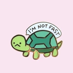 Quirky little turtle 🐢 pin